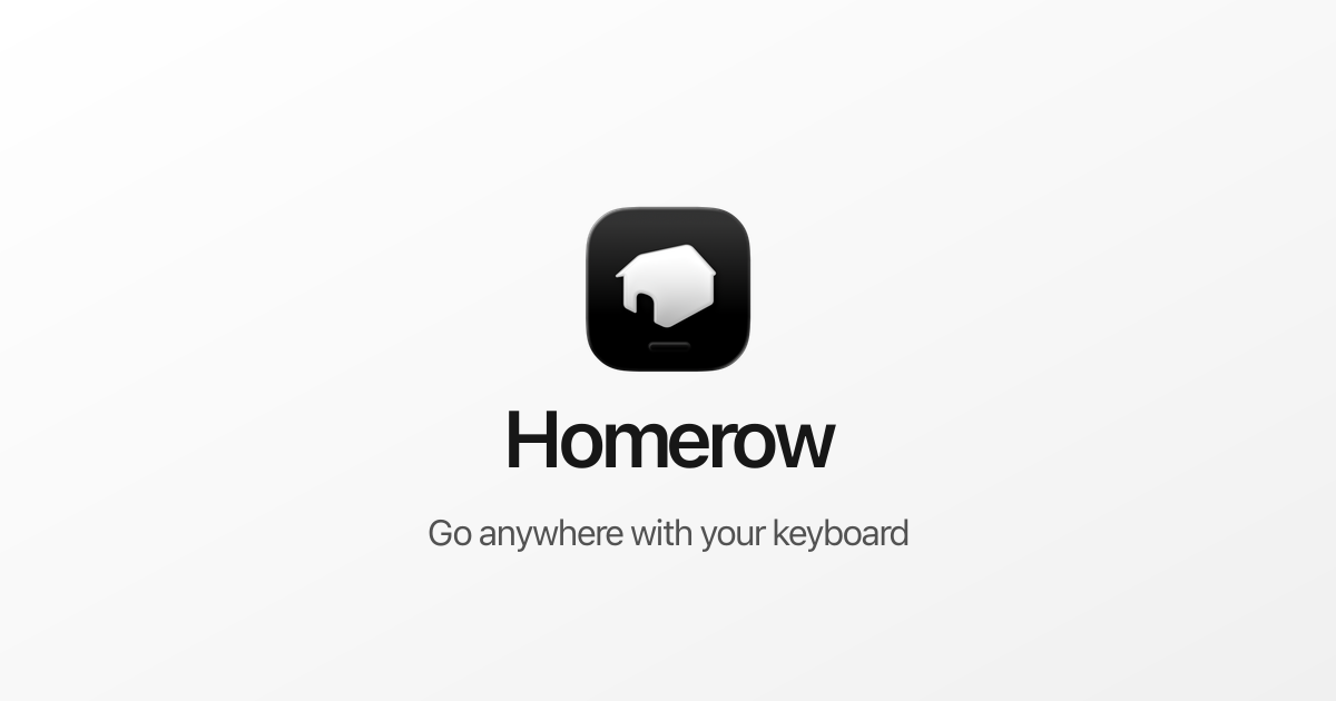 Thumbnail of Homerow | Keyboard shortcuts for every button in macOS