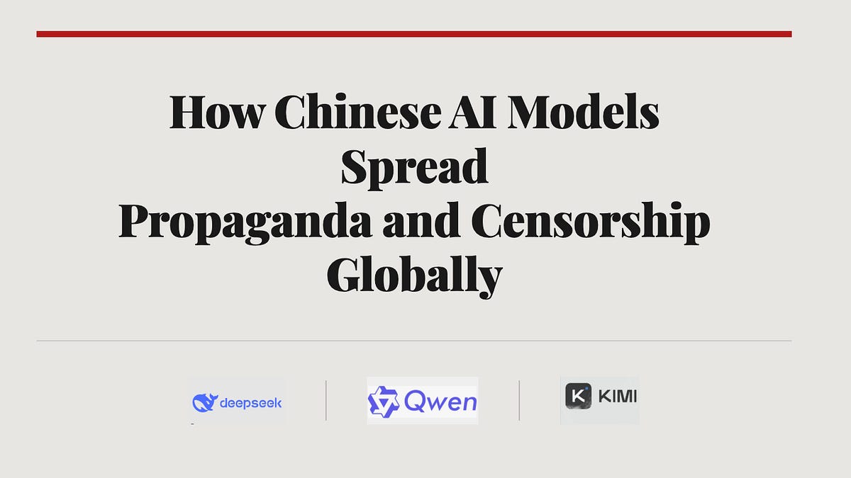 Thumbnail of How Chinese AI Models Spread Propaganda and Censorship Globally