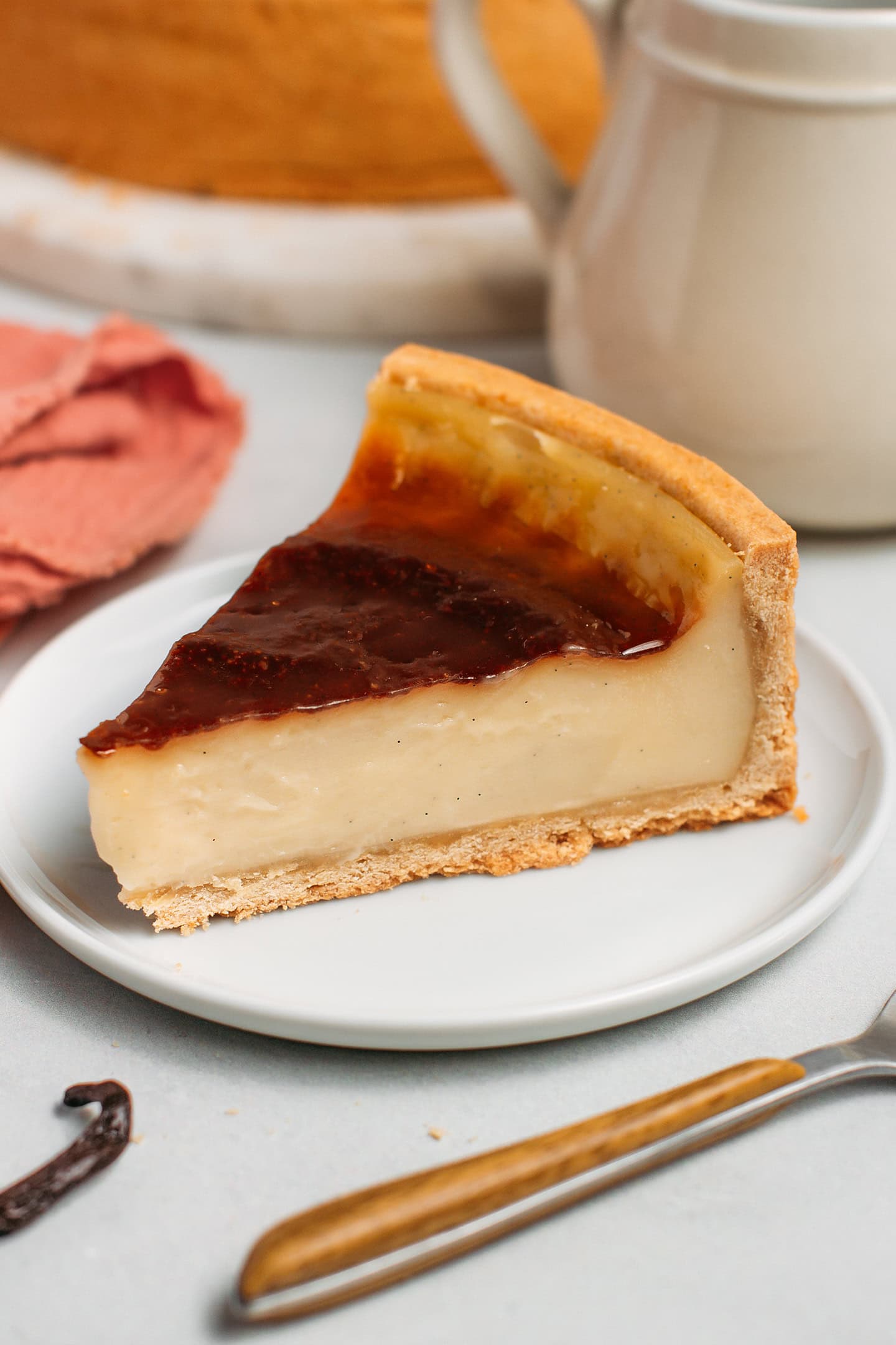 Thumbnail of Vegan Parisian Flan (French Custard Tart)
