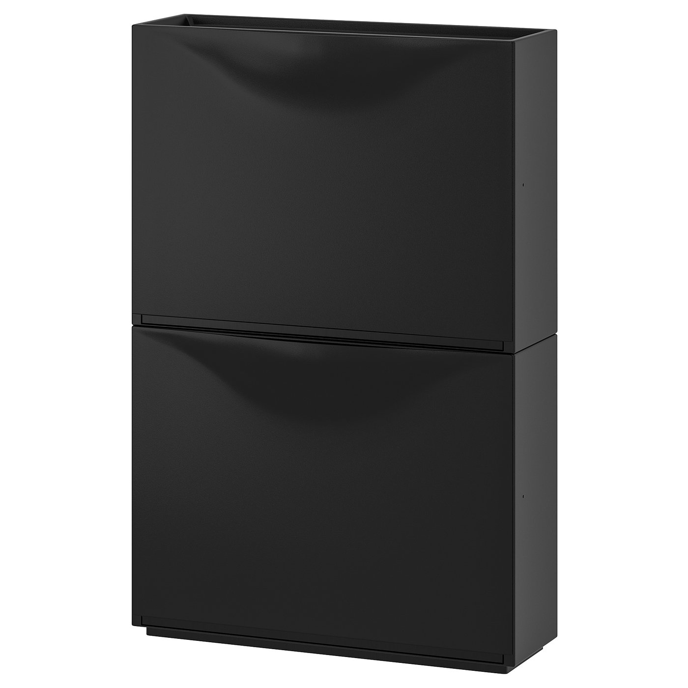 Thumbnail of TRONES shoe/storage cabinet, black, 201/2x71/8x153/8" - IKEA US