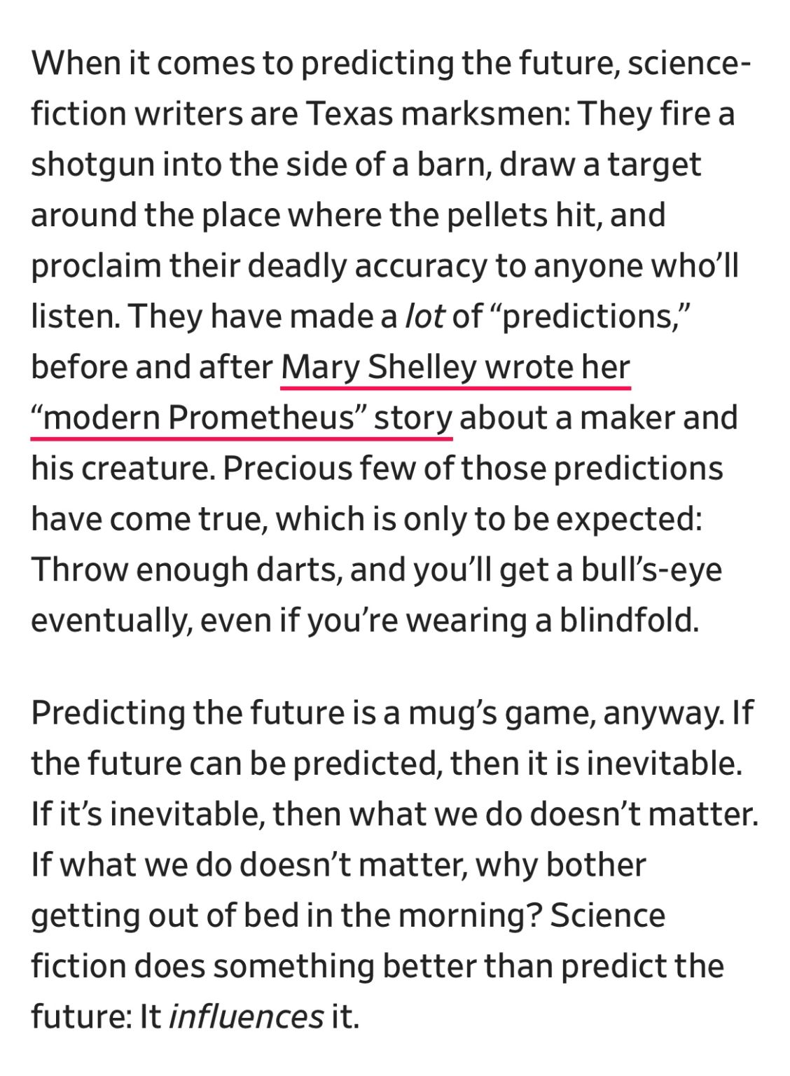 Thumbnail of on sci-fi, the future & AI, via Cory Doctorow
h/t Matt Klein… | Nick Susi