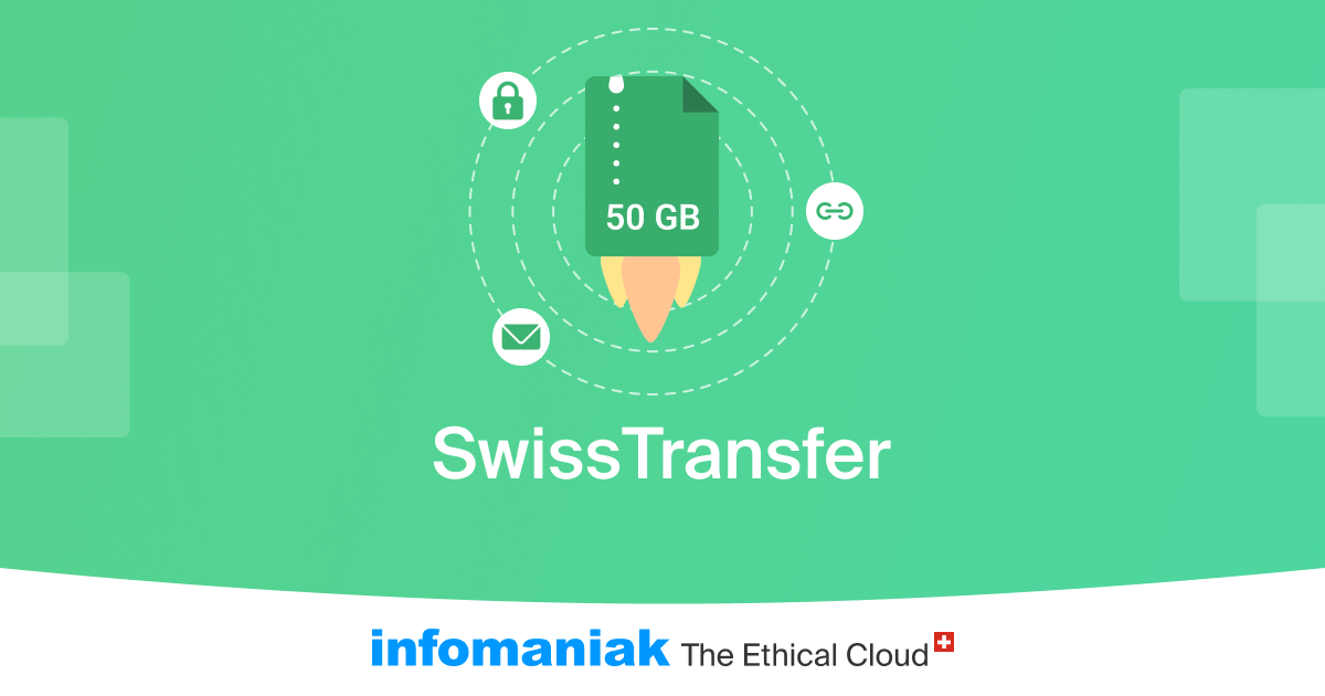 Thumbnail of SwissTransfer - Send large files securely and free of charge