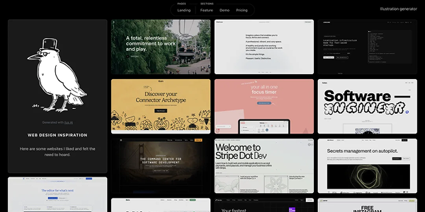 Thumbnail of Web design inspiration